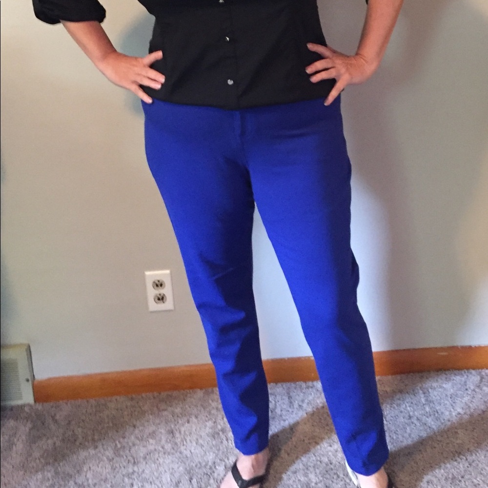 Blue pants